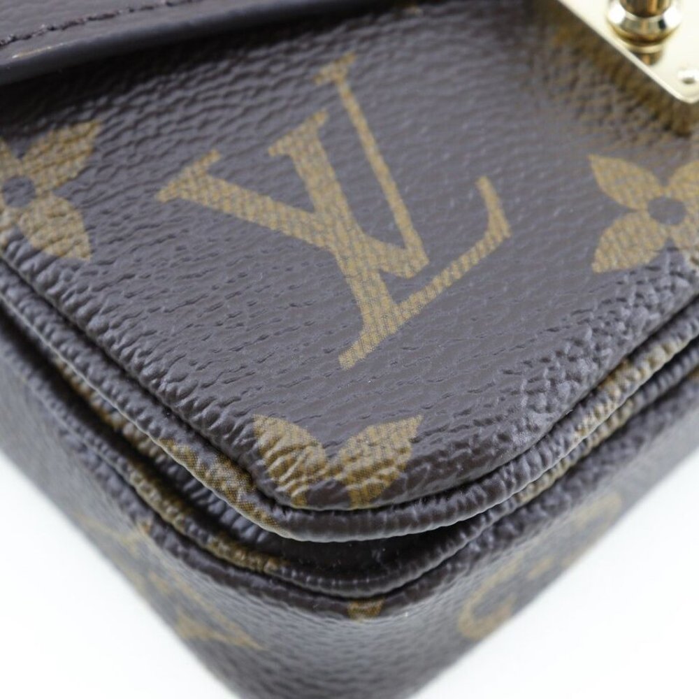 LOUIS VUITTON Micro Metis Shoulder Bag M81267 Brown Monogram canvas Women - Picture 9 of 16